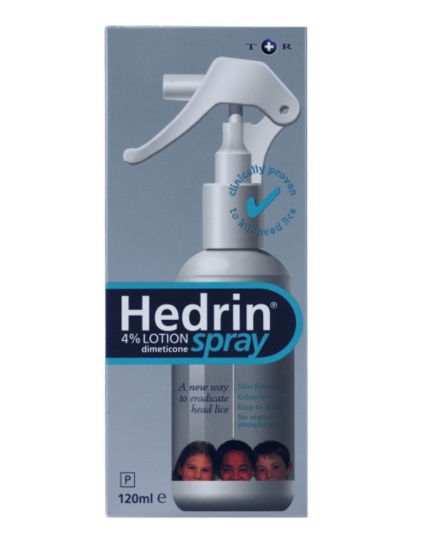 Hedrin 4% Lotion Spray - 120ml