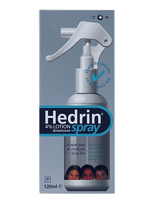 Hedrin 4% Lotion Spray - 120ml