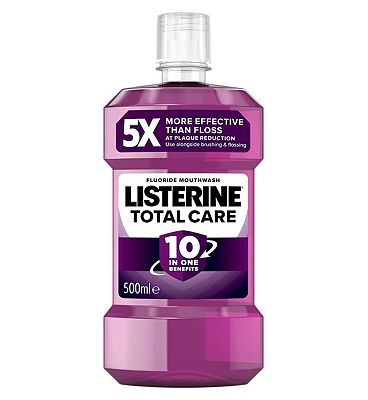 Click to view product details and reviews for Listerine Total Care Mouthwash 500ml.