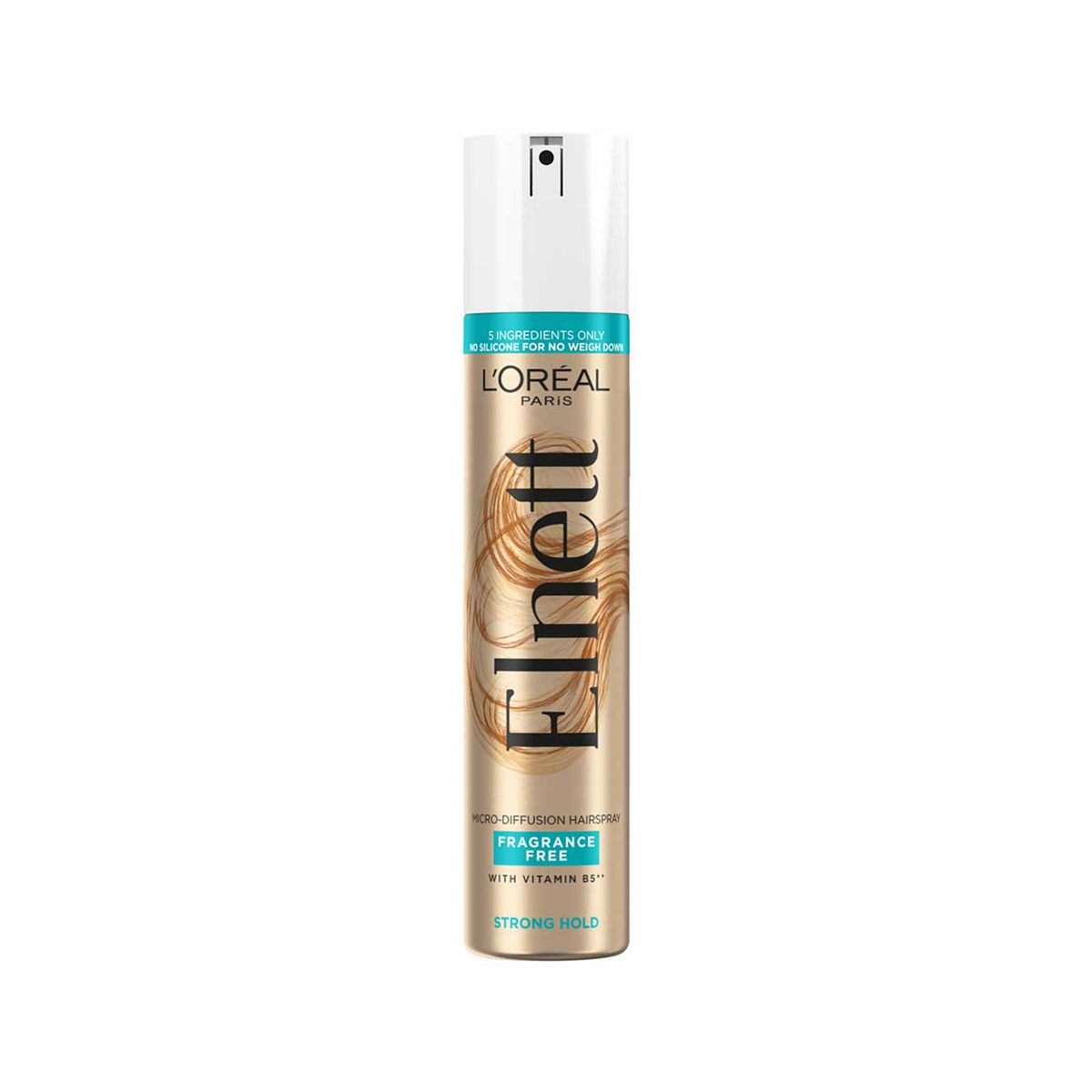 L'Oreal Paris Elnett Hairspray, Unfragranced - Strong Hold200 ml, 200ml