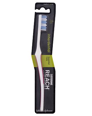 Listerine Reach Interdental Medium Toothbrush