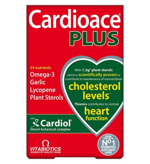Vitabiotics Cardioace Plus - 60 capsules
