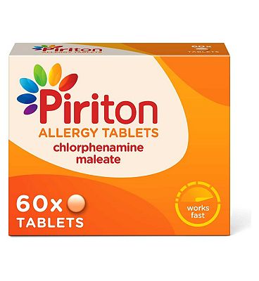 Piriton Allergy Tablets - 60 Tablets