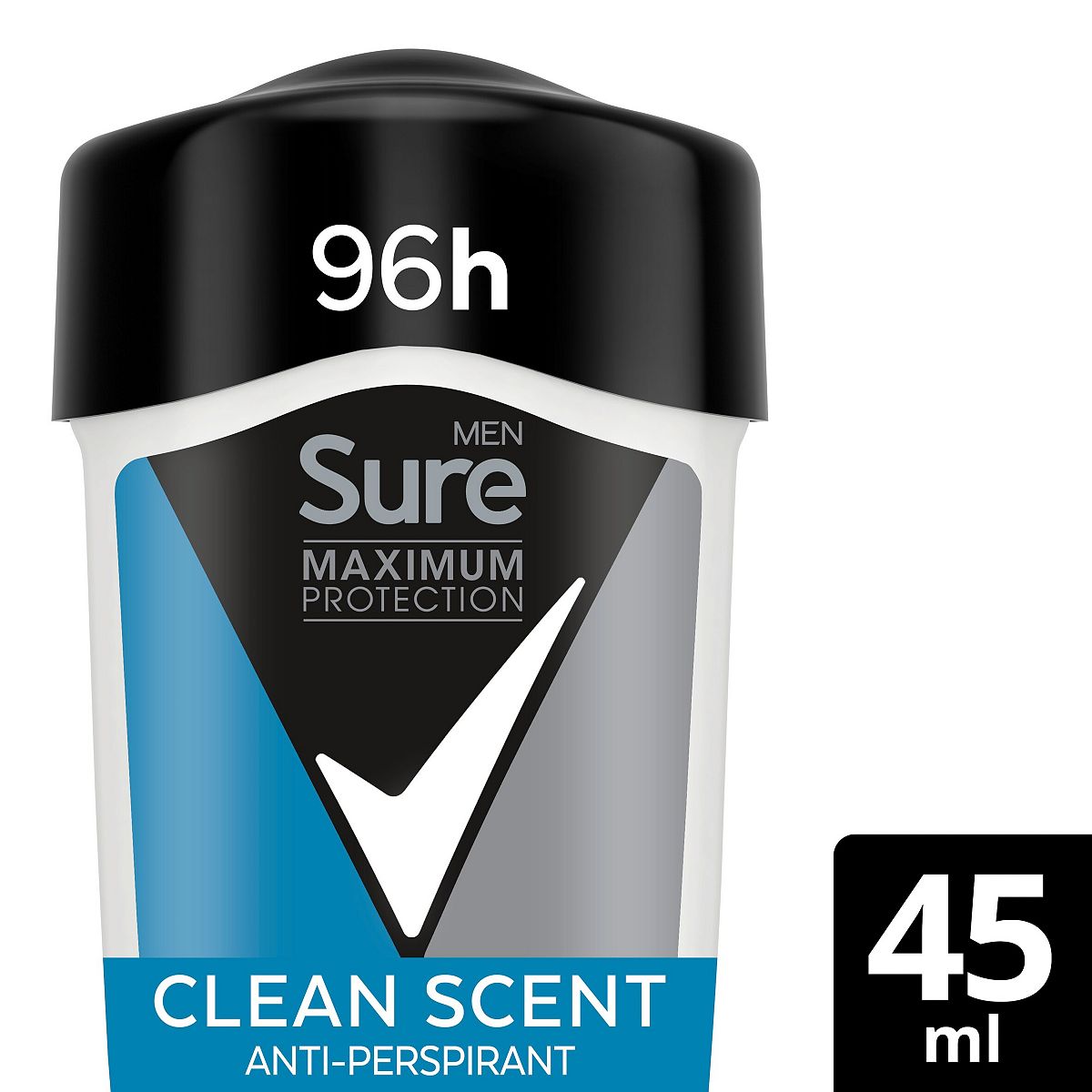 Sure Men Maximum Protection Antiperspirant Cream Clean Scent 45 ml