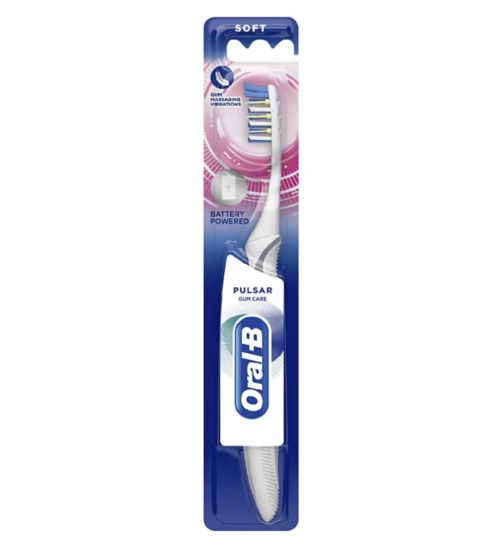 Oral-B Pulsar Gum Care Manual Toothbrush With Battery Power