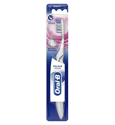 Oral-B Pulsar Gum Care Manual Toothbrush With Battery Power