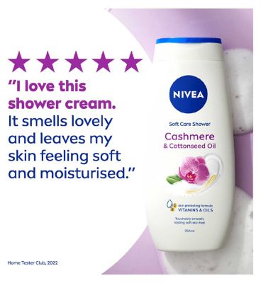 NIVEA Shower Gel, Indulgent Moisture Cashmere, 250ml (3)