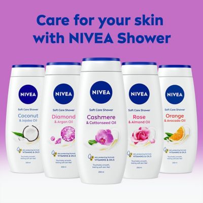 NIVEA Shower Gel, Indulgent Moisture Cashmere, 250ml (6)