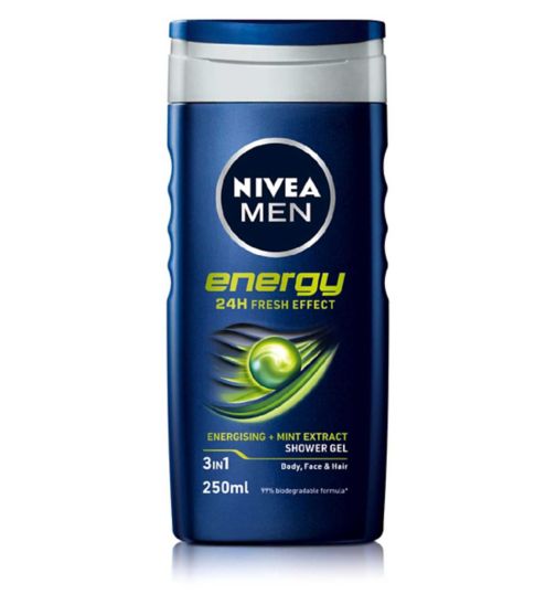 NIVEA MEN Shower Gel Energy 250ml