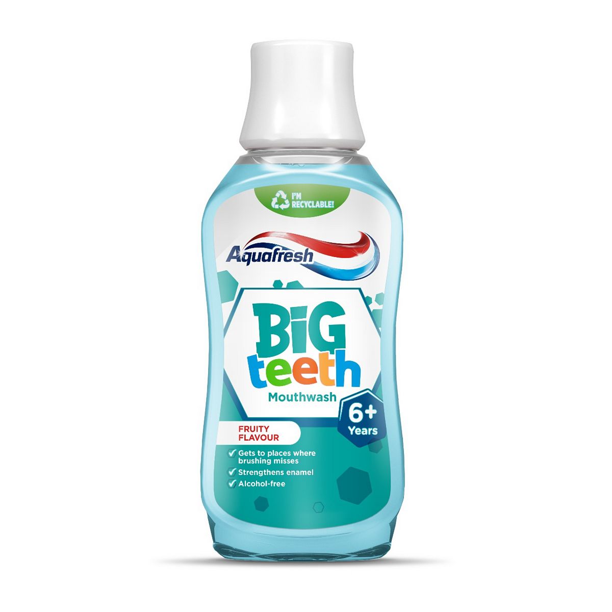 Aquafresh Kids Big Teeth Mouthwash Fruity Flavour 6-8 Years 300ml