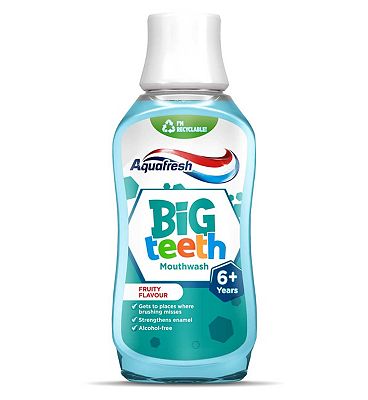 Aquafresh My Big Teeth Mouthwash Fruity Flavour 300ml