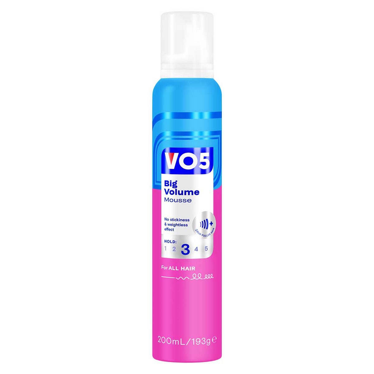 VO5 Big Volume Mousse200 ml, 200ml
