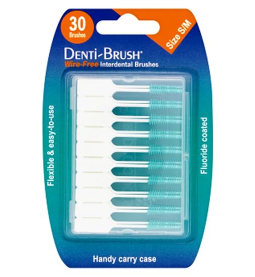 Denti-Brush Wire-Free Brushes 30 Pack