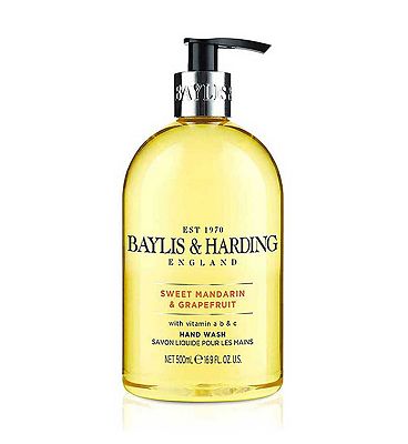 Baylis & Harding Signature Collection Sweet Mandarin & Grapefruit Luxury Hand Wash 500ml With Added 