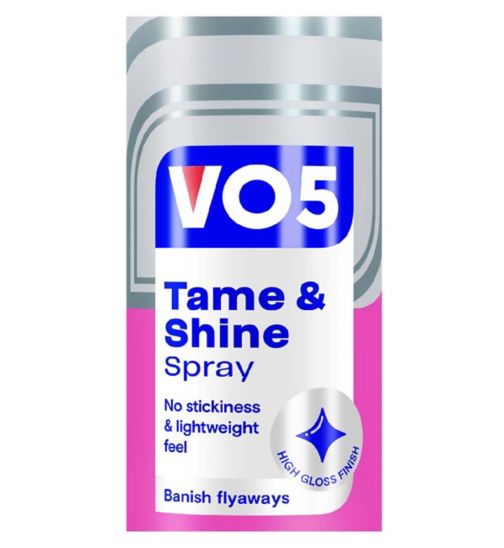 Vo5 Tame Shine Spray Boots