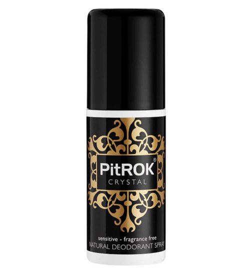 PitROK Crystal Natural Spray Deodorant 100ml