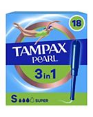 Tampax Pearl Super Tampons Applicator 18X