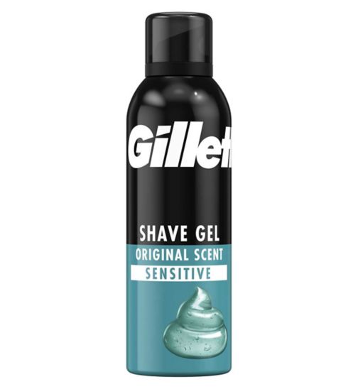 Gillette Classic Sensitive Shave Gel 200ml