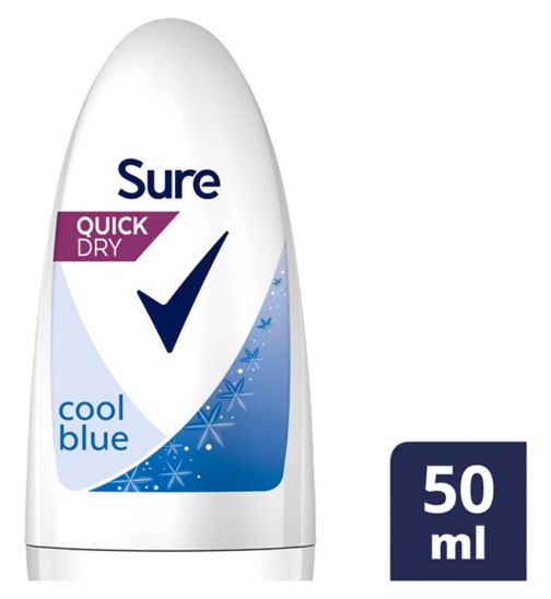 Sure Women Anti-perspirant Roll-On Cool Blue Deodorant 50ml