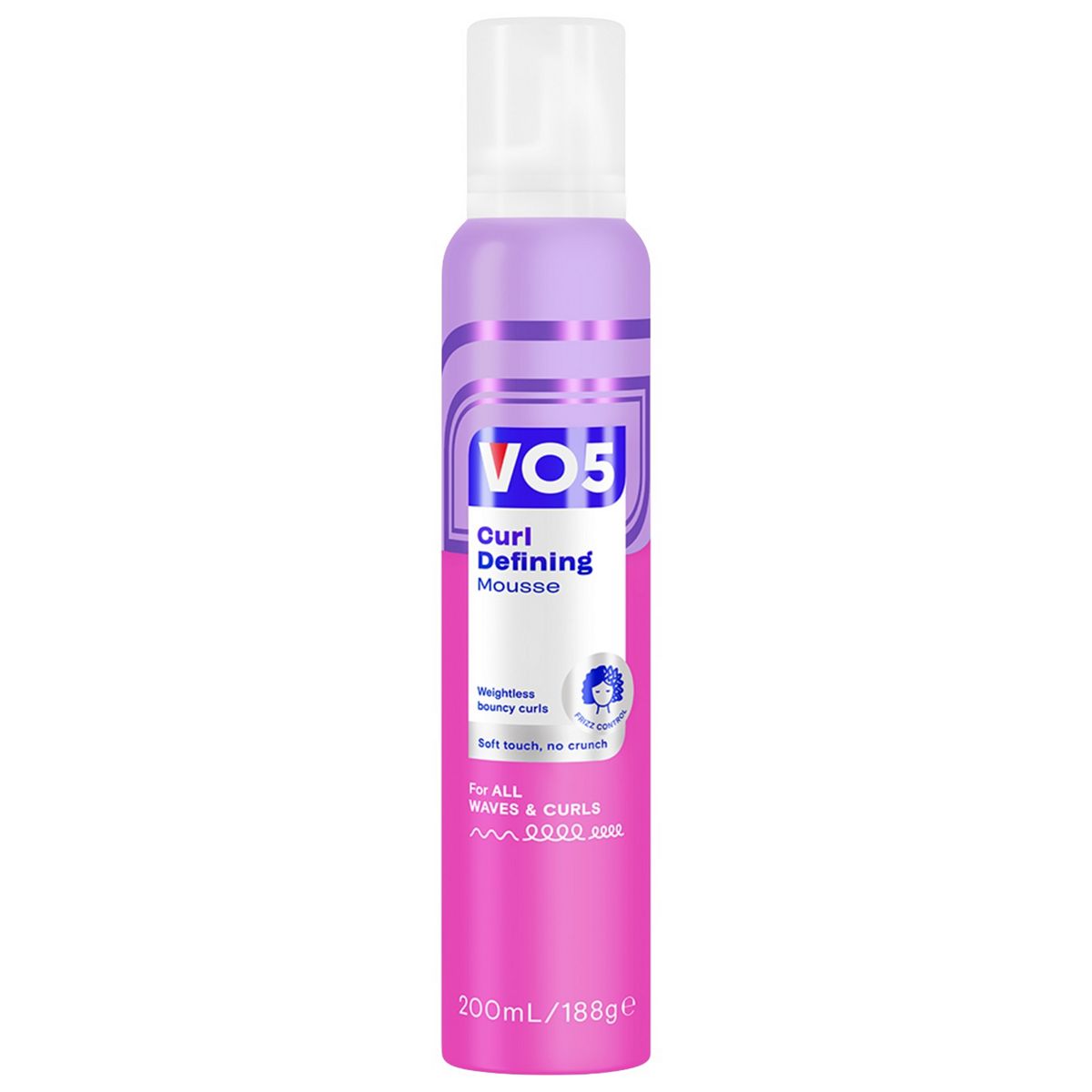 VO5 Curl Defining Hair Mousse200 ml, 200ml