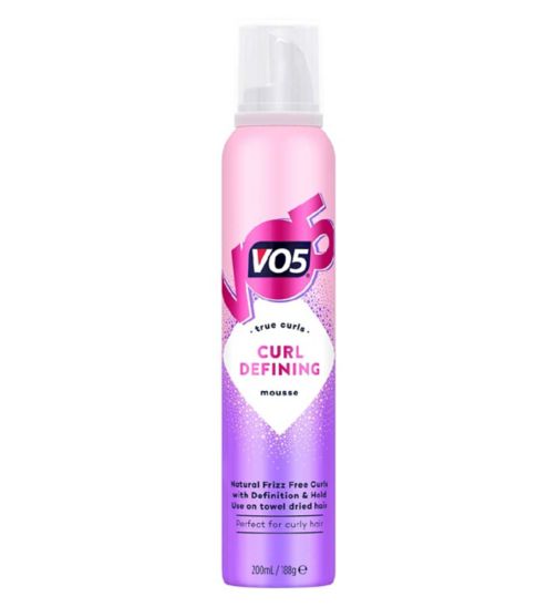 Vo5 Curl Defining Hair Mousse 200ml