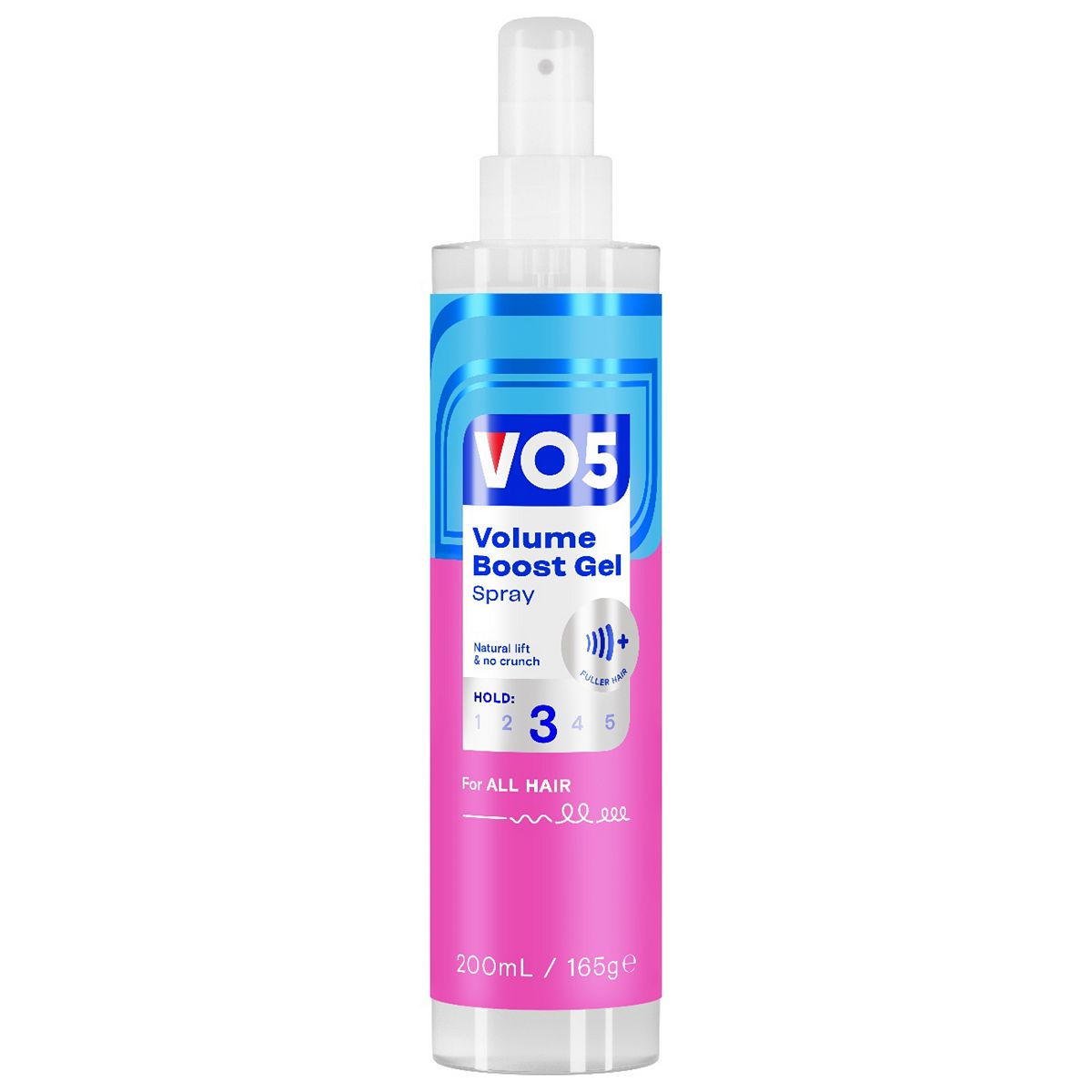 VO5 Volume Boost Gel Spray 200 ml, 200ml