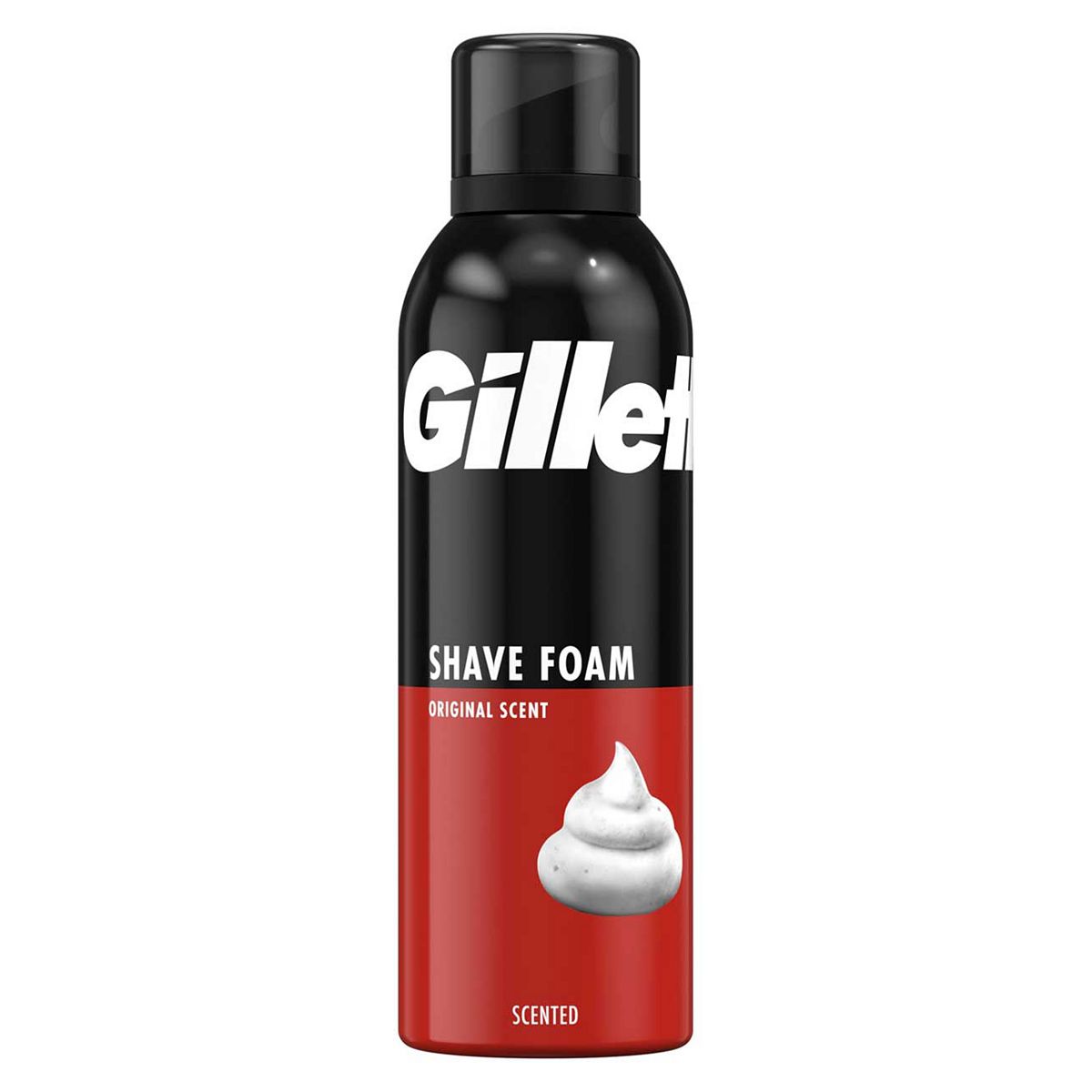 Gillette Classic Shave Foam Original Scent, Quick & Easy Shave,200 ml, 200ml