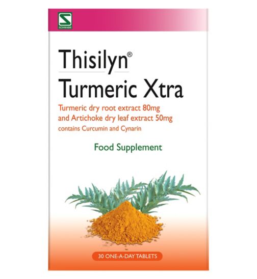 Thisilyn Turmeric Xtra Food Supplement 30 One-a-Day Tablets
