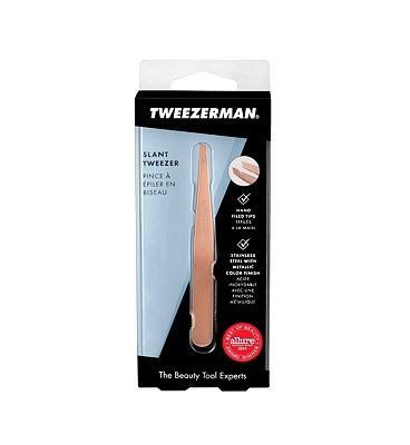 Tweezerman Rose Gold Slant Tweezer