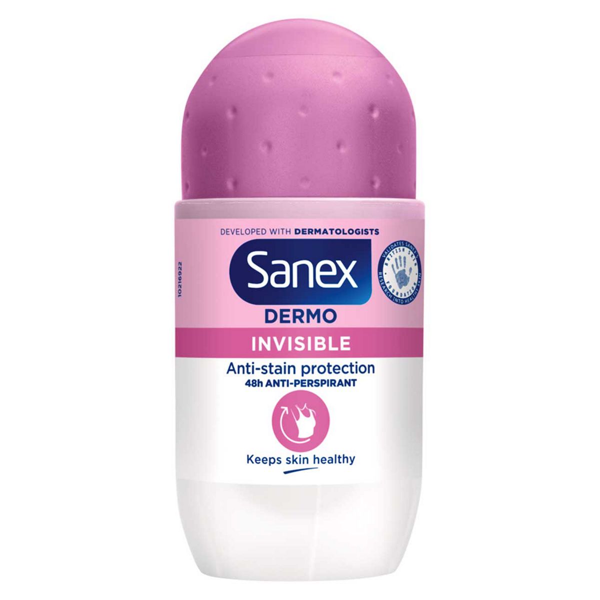 Sanex Dermo Invisible Dry Antiperspirant Roll On Deodorant 50Ml
