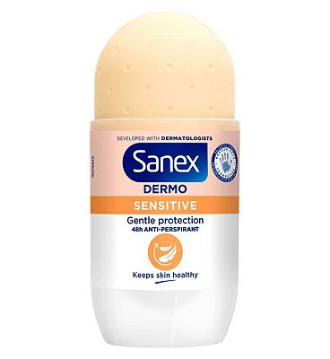 Sanex Dermo Sensitive Roll On Antiperspirant Deodorant  50ml