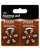 Boots 312ZA Hearing Aid Battery - pack of 12 batteries