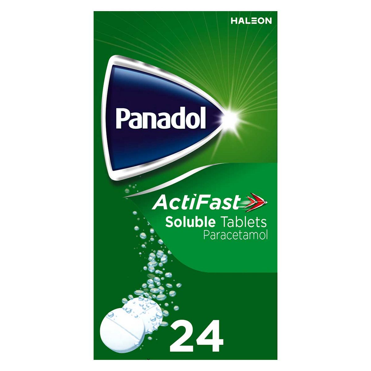 Panadol Paracetamol Pain Relief 500Mg Actifast Soluble- 24 Tablets