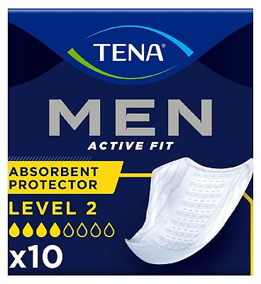 TENA Men Level 2 Protection - 10 Protectors