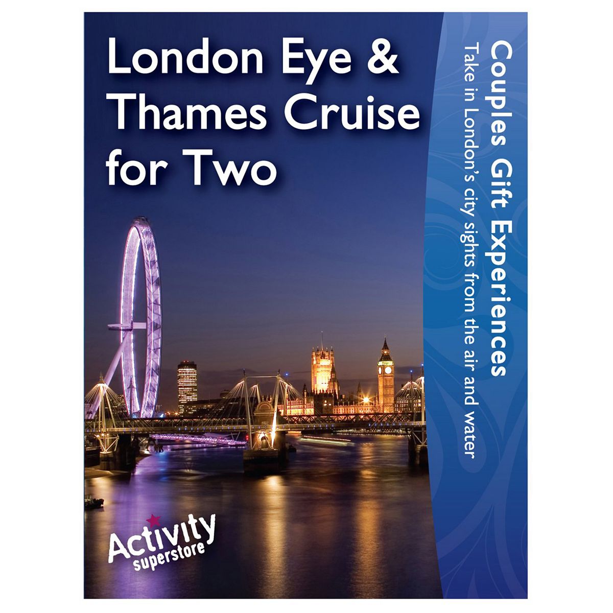 Activity Superstore London Eye And Lunch Cruise For Two