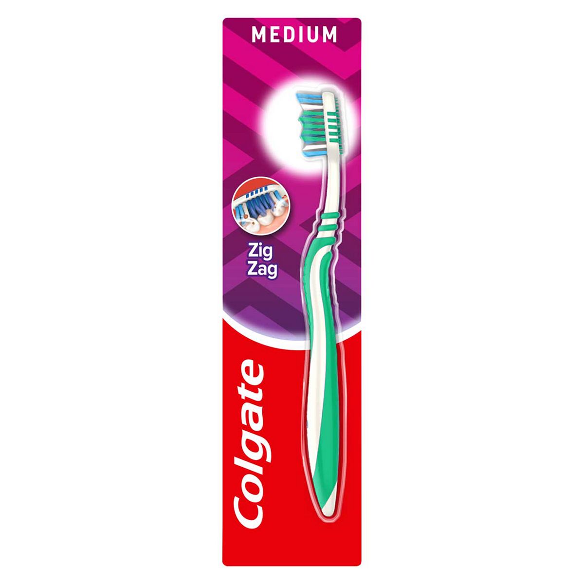 Colgate Zigzag Medium Toothbrush