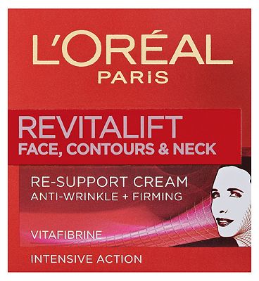 L'Oral Paris Revitalift Face Contours and Neck Re-Support Cream 50ml Review