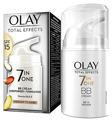 Olay Total Effects 7in1 Touch of Foundation BB Moisturiser Medium 50ml