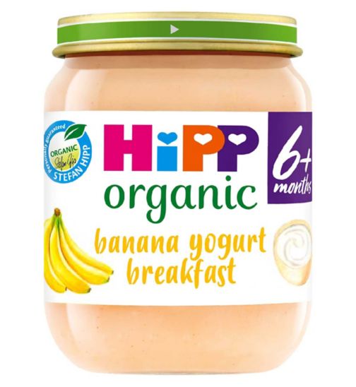 HiPP Organic Banana Yogurt Breakfast 6+ Months 125g