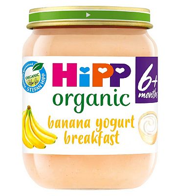 HiPP Organic Banana Yogurt Breakfast 4+ Months 125g