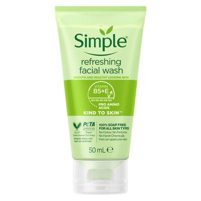 Simple Kind to Skin Refreshing Facial Wash 50ml (8)