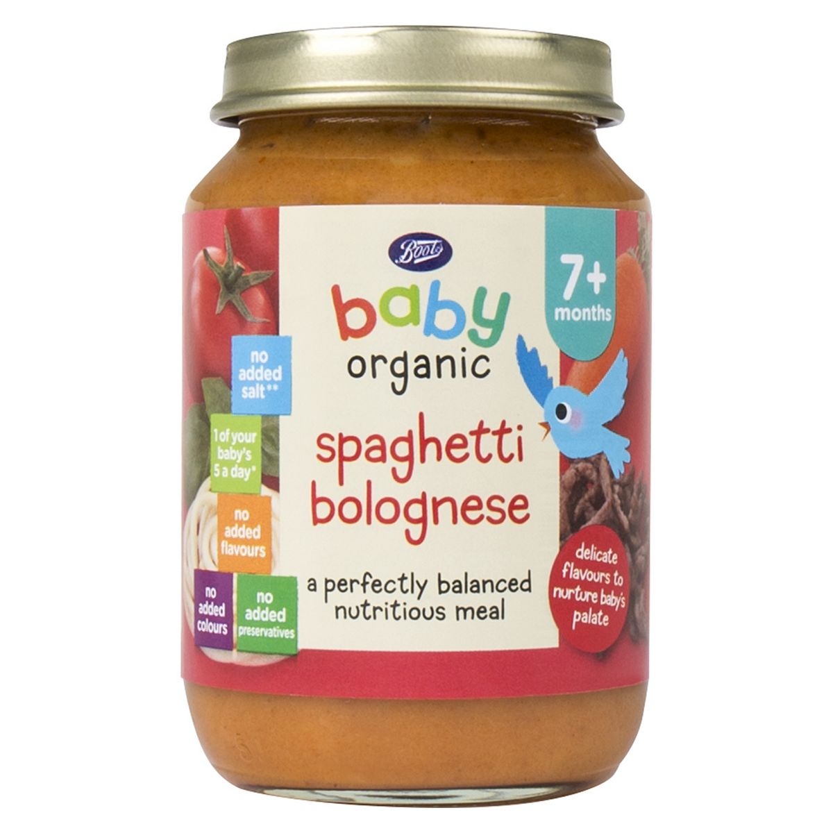   Baby Organic Spaghetti Bolognese Stage 2 7Months+ 190G