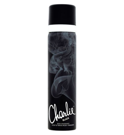 Charlie Black Body Fragrance 75ml