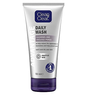 Clean & Clear Advantage Quick Clear Daily Treatment Wash 150ml