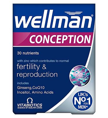 Vitabiotics Wellman Conception 30 Tablets