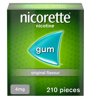 Nicorette 4mg Gum 210 Pieces