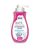 Veet Pure Hair Removal Cream Legs & Body Sensitive - 400ml