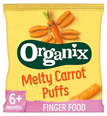 Organix Finger Foods Carrot Sticks 7+ Months Stage 2 20g