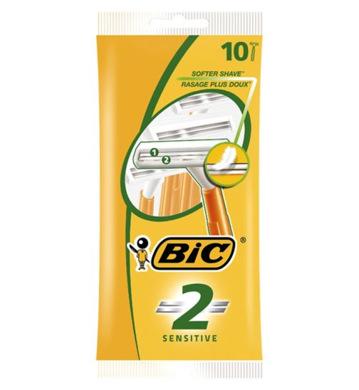 BiC 2 Sensitive Razor 10 pack