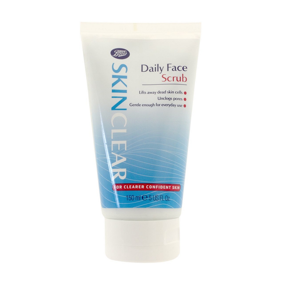 Boots Skin Clear Daily Face Scrub   Boots